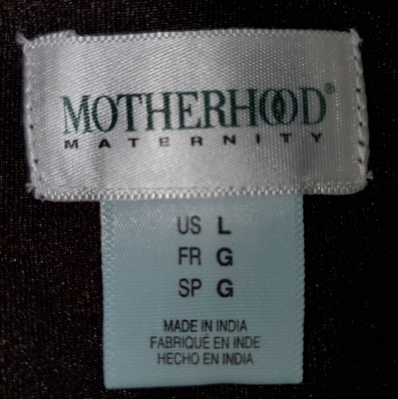 MOTHERHOOD SIZE LARGE BURGUNDY DRESS - Picture 2 of 4